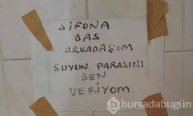 Yurdum insanından ilginç yazılar