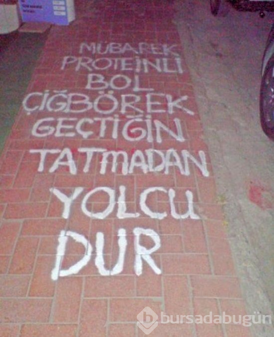Yurdum insanından ilginç yazılar
