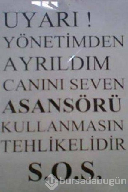 Yurdum insanından ilginç yazılar