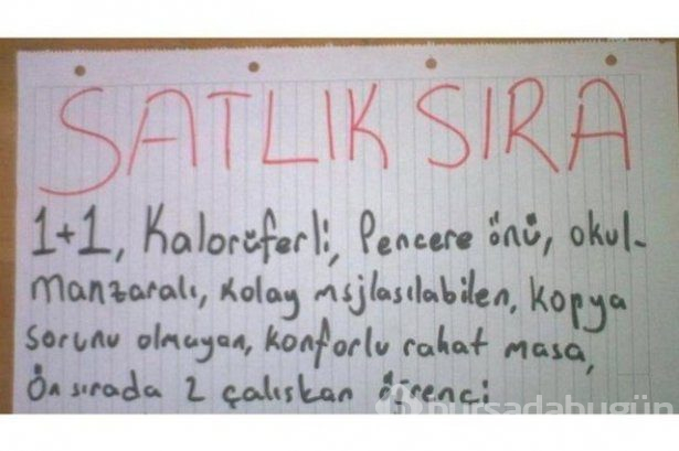 Yurdum insanından ilginç yazılar
