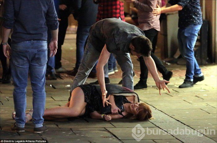 İngiltere'den 'ayarsız eğlence' manzaraları