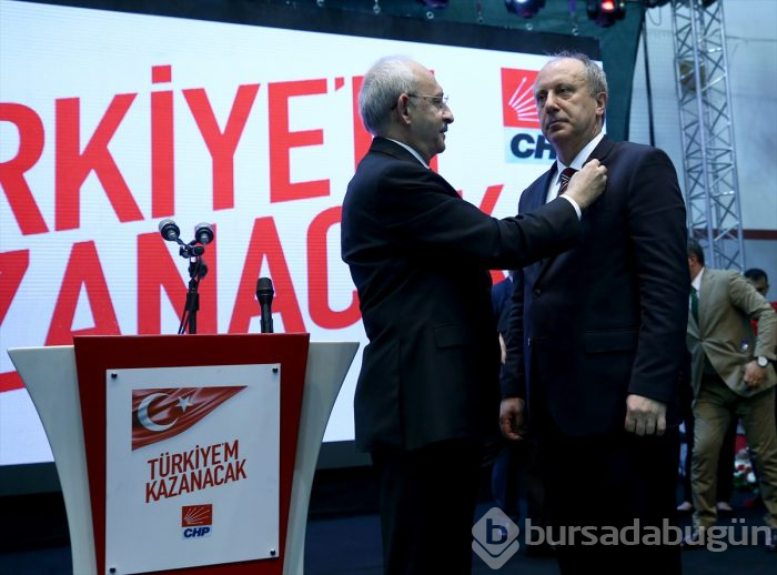 CHP'nin Cumhurbaşkanı adayı Muharrem İnce oldu