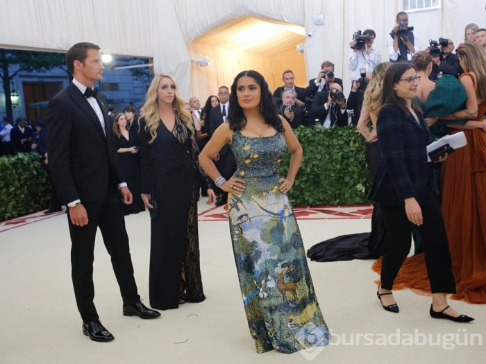 Met Gala 2018'in kırmızı halısında şıklık yarışı