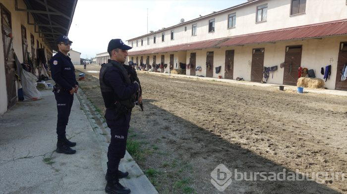Bursa Osmangazi Hipodromu'na 900 polisle baskın!	