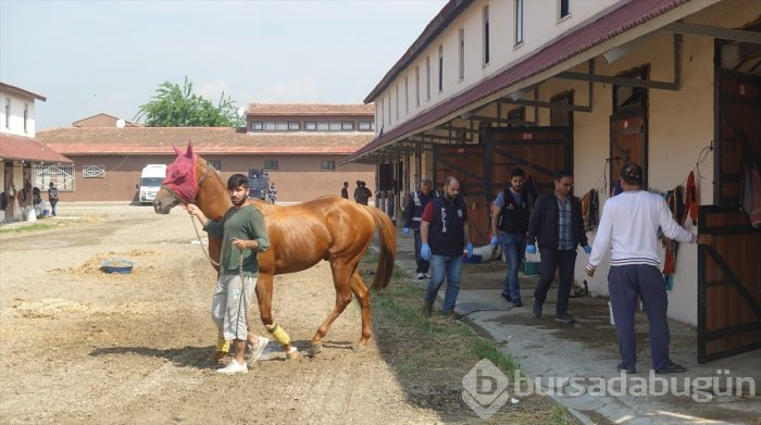 Bursa Osmangazi Hipodromu'na 900 polisle baskın!	