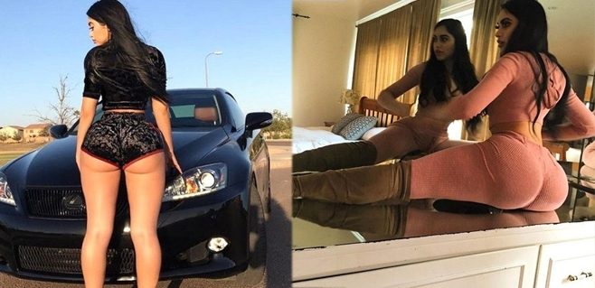 Kalçaları sayesinde paraya para demiyor