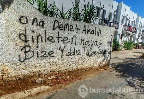 İlginç duvar yazıları