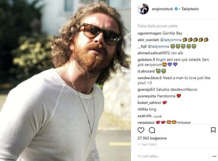 Ünlü isimlerin Instagram paylaşımları (16.05.2018)
