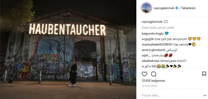 Ünlü isimlerin Instagram paylaşımları (16.05.2018)