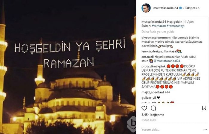 Ünlü isimlerin Instagram paylaşımları (16.05.2018)
