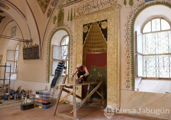 600 yıllık Ulu Cami ayağa kaldırıldı