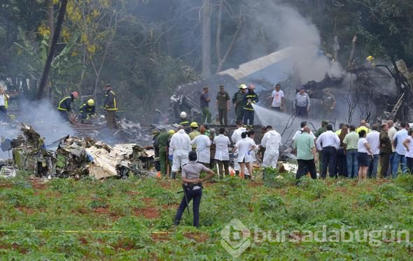 Küba'da Boeing 737 tipi uçak düştü