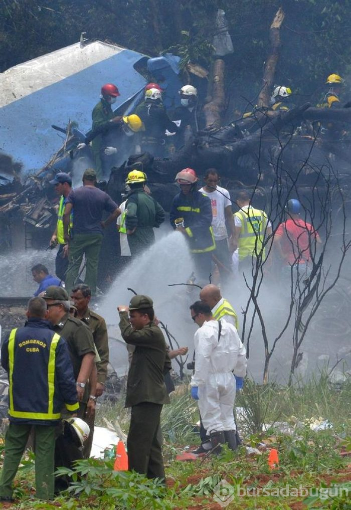 Küba'da Boeing 737 tipi uçak düştü