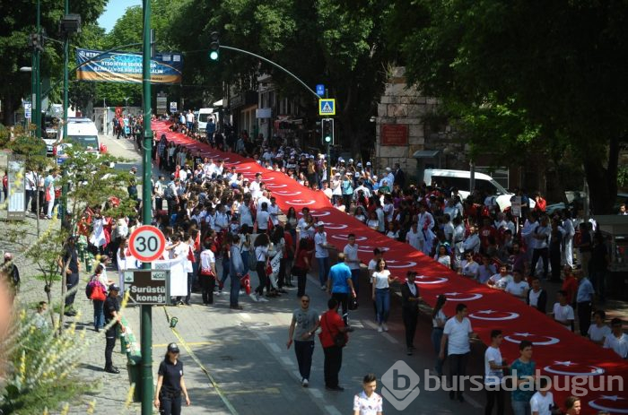 Bursa'da 19 Mayıs coşkusu törenlerle kutlandı