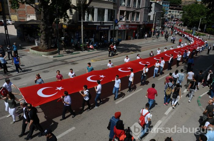 Bursa'da 19 Mayıs coşkusu törenlerle kutlandı