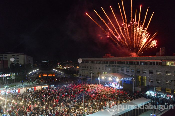 Bursa Nilüfer'de 19 Mayıs coşkusu bambaşkaydı