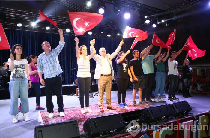 Bursa Nilüfer'de 19 Mayıs coşkusu bambaşkaydı