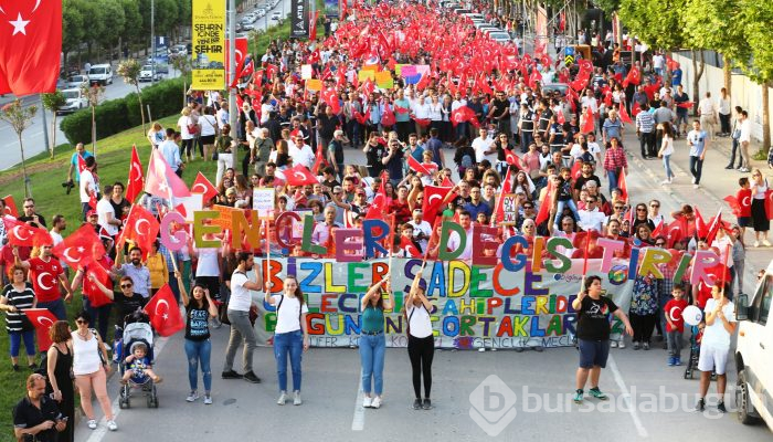 Bursa Nilüfer'de 19 Mayıs coşkusu bambaşkaydı