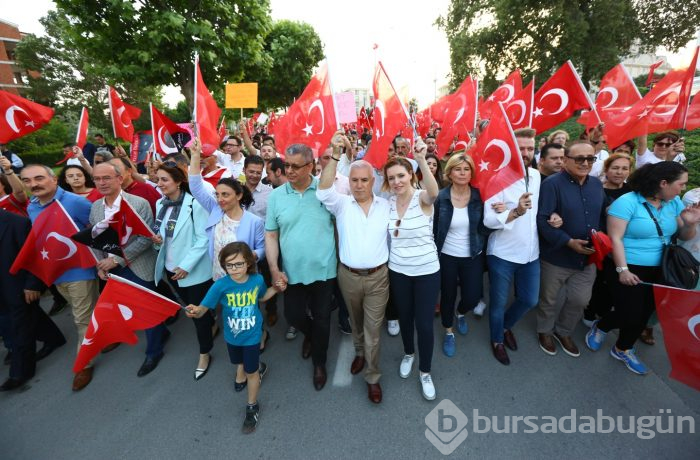 Bursa Nilüfer'de 19 Mayıs coşkusu bambaşkaydı