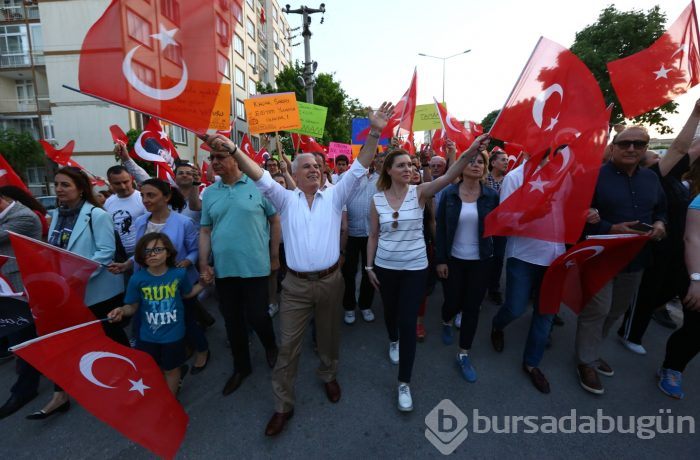 Bursa Nilüfer'de 19 Mayıs coşkusu bambaşkaydı