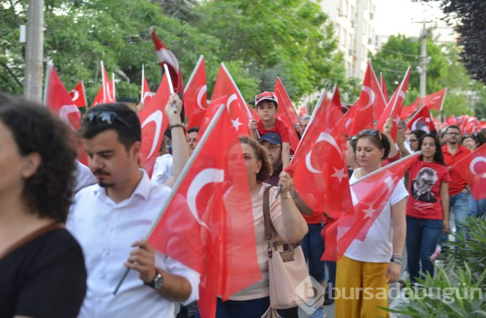 Bursa Nilüfer'de 19 Mayıs coşkusu bambaşkaydı