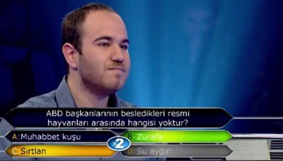 Kim Milyoner Olmak İster'de dikkat çeken sorular
