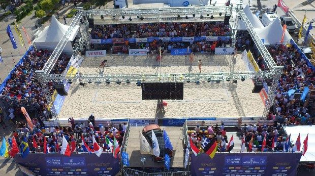 Plaj Voleybolu Dünya Turu'nda Sırbistan ve Küba zirvede