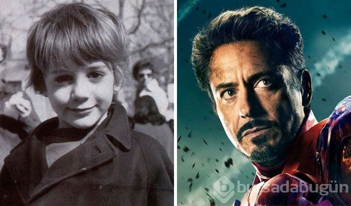 Yenilmezler (Avengers) karakterlerinin çocukluk fotoğrafları