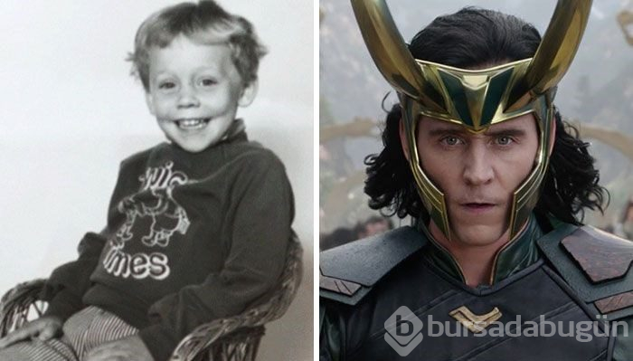 Yenilmezler (Avengers) karakterlerinin çocukluk fotoğrafları