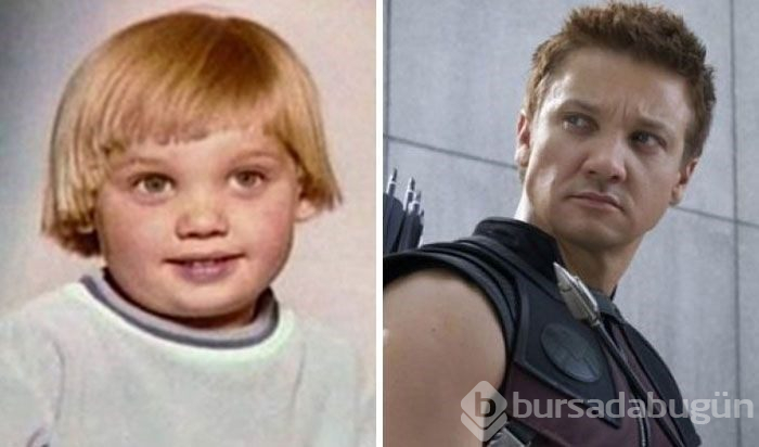 Yenilmezler (Avengers) karakterlerinin çocukluk fotoğrafları