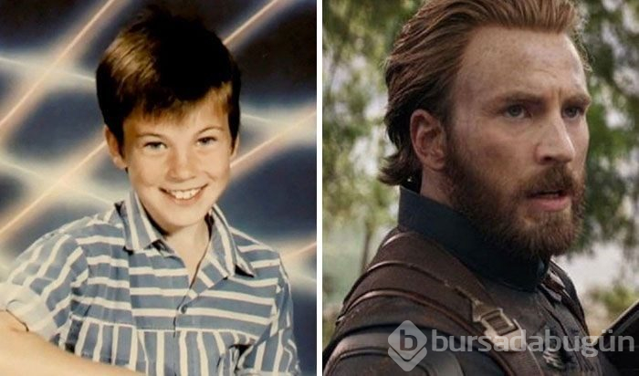 Yenilmezler (Avengers) karakterlerinin çocukluk fotoğrafları