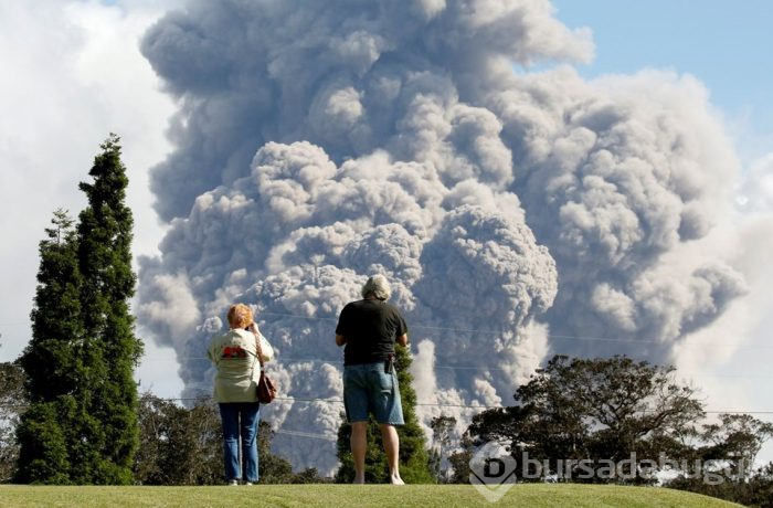Hawaii'de lavlar santrale ulaştı