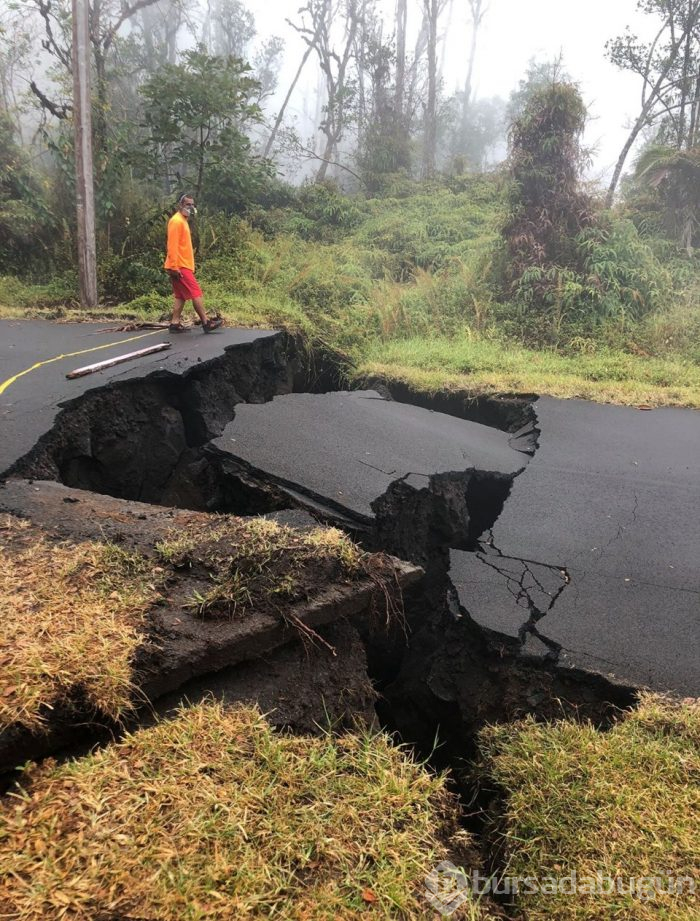 Hawaii'de lavlar santrale ulaştı
