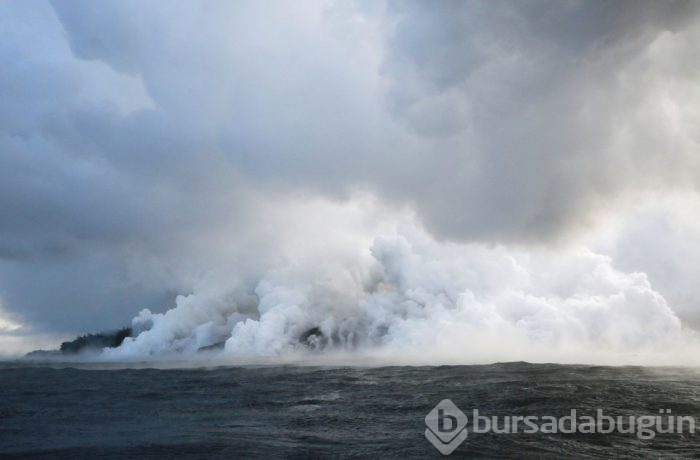 Hawaii'de lavlar santrale ulaştı