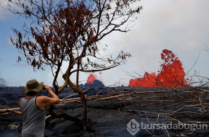 Hawaii'de lavlar santrale ulaştı