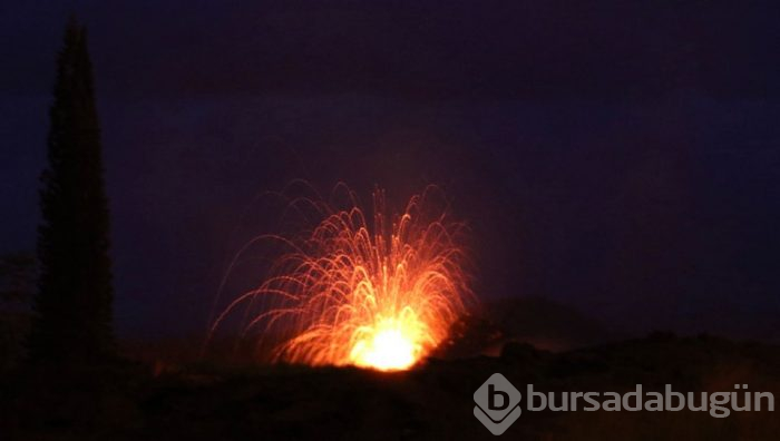 Hawaii'de lavlar santrale ulaştı