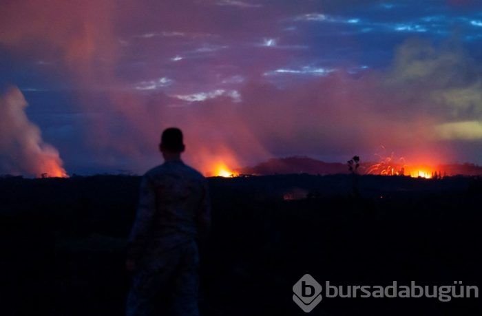 Hawaii'de lavlar santrale ulaştı