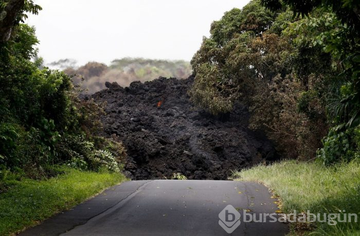 Hawaii'de lavlar santrale ulaştı
