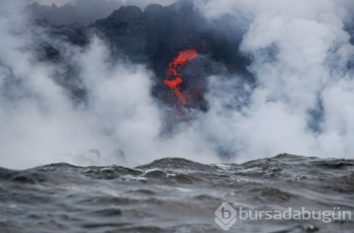 Hawaii'de lavlar santrale ulaştı