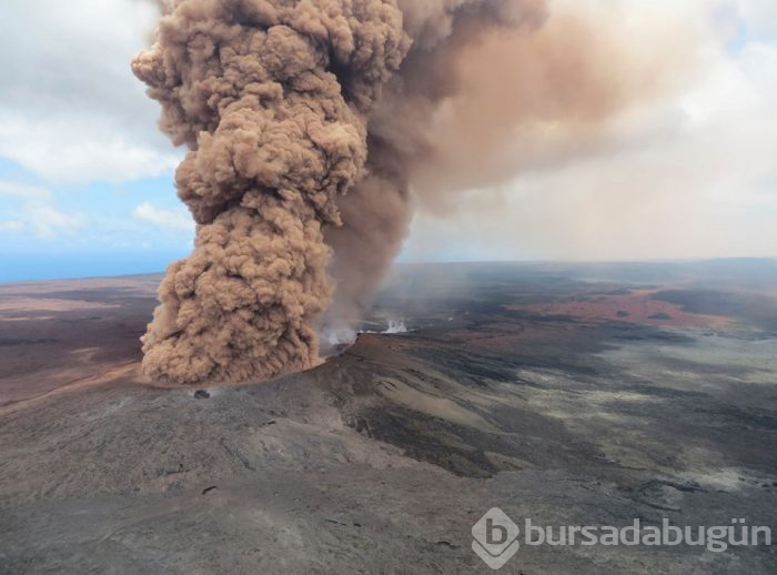 Hawaii'de lavlar santrale ulaştı