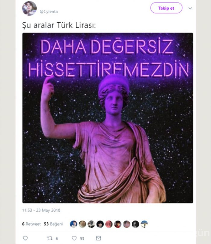 Doların çılgın yükselişi twitteri salladı