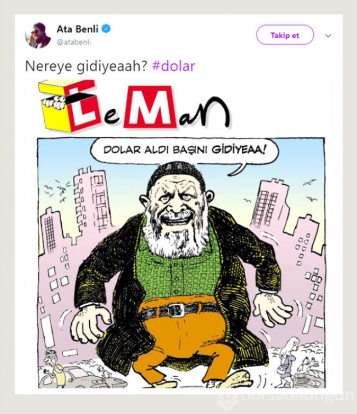 Doların çılgın yükselişi twitteri salladı