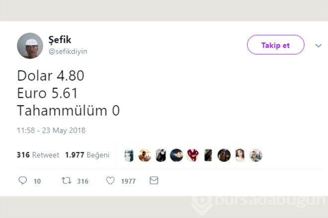 Doların çılgın yükselişi twitteri salladı