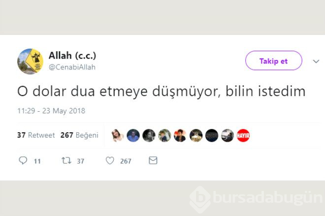 Doların çılgın yükselişi twitteri salladı