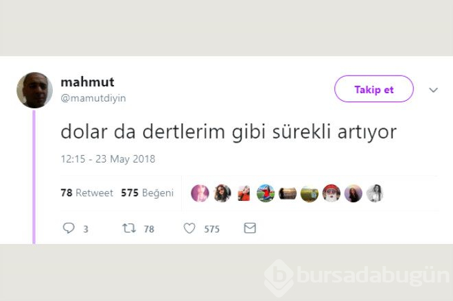 Doların çılgın yükselişi twitteri salladı