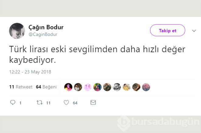Doların çılgın yükselişi twitteri salladı
