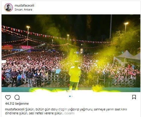 Ünlü isimlerin Instagram paylaşımları
