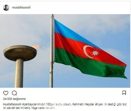 Ünlü isimlerin Instagram paylaşımları