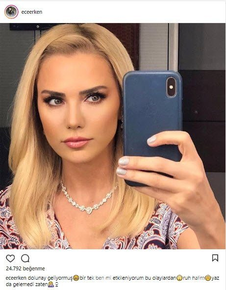 Ünlü isimlerin Instagram paylaşımları