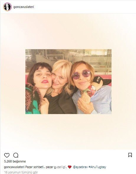 Ünlü isimlerin Instagram paylaşımları
